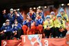 Podium konkursu drużynowego